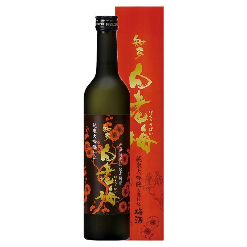 純米大吟醸仕込みの梅酒 白老梅 (500ml) | 清酒白老 澤田酒造